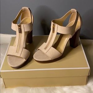 Berkeley Sandal Embossed Leather